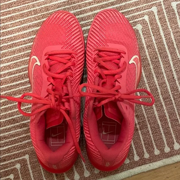 NikeCourt Vapor 11 Shoes Womens Sz 8.5 Pink Tennis Athletic Sneakers DR6965-600 - Picture 8 of 9